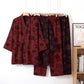 Halloween Pumpkin Candy Cotton Kimono Pajama Set - image 0