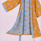 Multi‑Color Pumpkin Halloween Cotton Kimono Robe - image 3