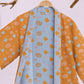 Multi‑Color Pumpkin Halloween Cotton Kimono Robe - image 2