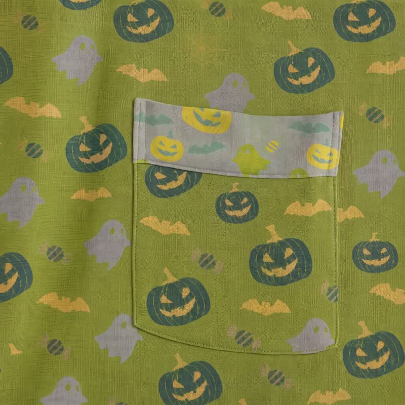 Multi‑Color Pumpkin Halloween Cotton Kimono Robe - image 24