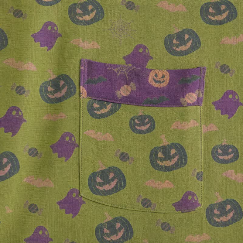 Multi‑Color Pumpkin Halloween Cotton Kimono Robe - image 39