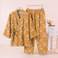Halloween Ghost Pumpkin Cotton Kimono Pajama Set - image 2