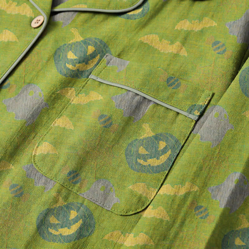 Cute Ghost Pumpkin Cotton Loungewear Set - image 28