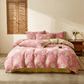 Vintage Flower Cotton Duvet Cover Set - image 2