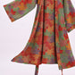 Autumn Maple Leaf Cotton Kimono Robe - image 9