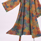 Autumn Maple Leaf Cotton Kimono Robe - image 27