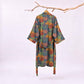 Autumn Maple Leaf Cotton Kimono Robe - image 30