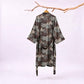 Autumn Maple Leaf Cotton Kimono Robe - image 36
