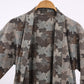Autumn Maple Leaf Cotton Kimono Robe - image 43