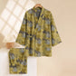 Maple Leaf Cotton Kimono Pajama Set - image 18