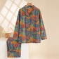 Fall Maple Leaf Cotton Loungewear Set - image 31