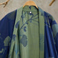 Retro Ginkgo Leaf Cotton Kimono Robe - image 11