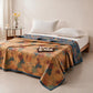 Colorful Fall Maple Leaf Cotton Blanket - image 19
