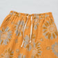 Vintage Sunflower Cotton Lounge Pants - image 2