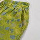 Green Ginkgo Leaf Cotton Pajama Pants - image 3
