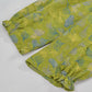 Green Ginkgo Leaf Cotton Pajama Pants - image 6