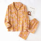 Orange Rose Cotton Sleepwear Set - image 2