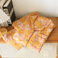 Orange Rose Cotton Sleepwear Set - image 3