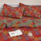 Colorful Maple Leaf Cotton Duvet Cover Bedding Set - image 6
