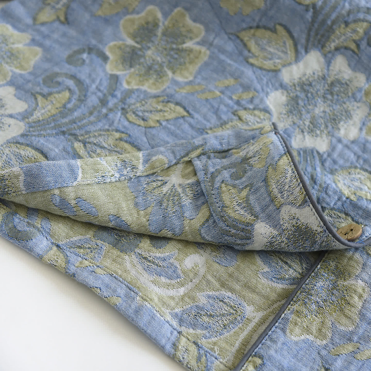 Breezy Floral Cotton Gauze Loungewear Set - image 6