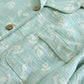 Cotton Gauze Leaf Print Pajama Set - image 6
