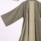 Geometric Chevron Cotton Jacquard Kimono Robe - image 4
