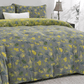 Vintage Green Ginkgo Leaf Cotton Reversible Bedding Set - image 17