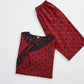 Ginkgo Leaf Oriental Tassel Cotton Pajamas - image 3