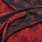 Ginkgo Leaf Oriental Tassel Cotton Pajamas - image 5