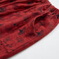 Ginkgo Leaf Oriental Tassel Cotton Pajamas - image 8