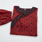 Ginkgo Leaf Oriental Tassel Cotton Pajamas - image 2