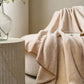 Minimalist Dual-Sided Sherpa Fleece Throw Blanket - image 12