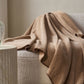 Minimalist Dual-Sided Sherpa Fleece Throw Blanket - image 1