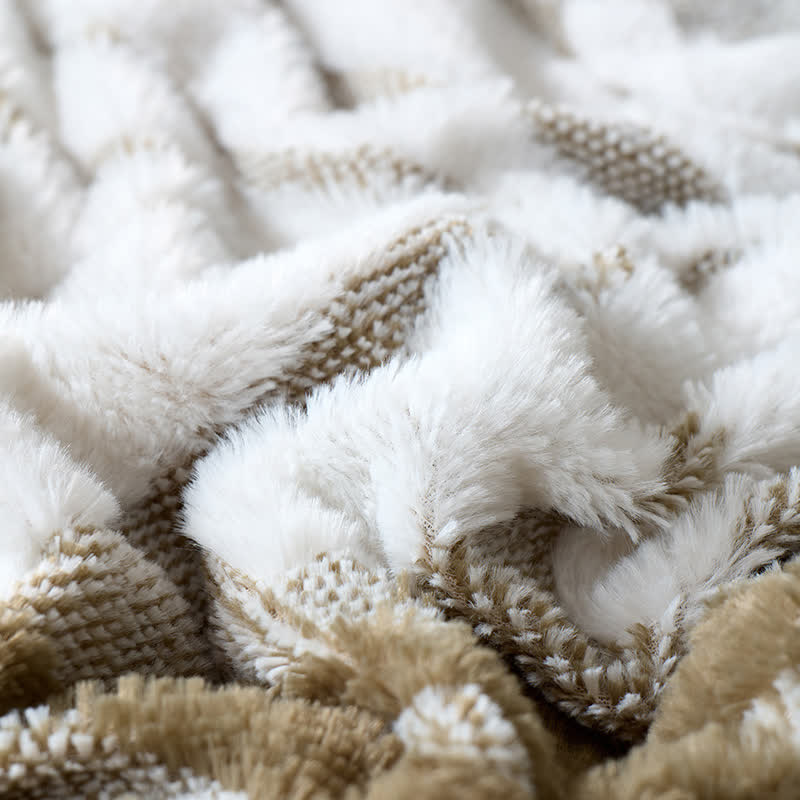 Modern Botanical Fleece Throw Blanket - image 19
