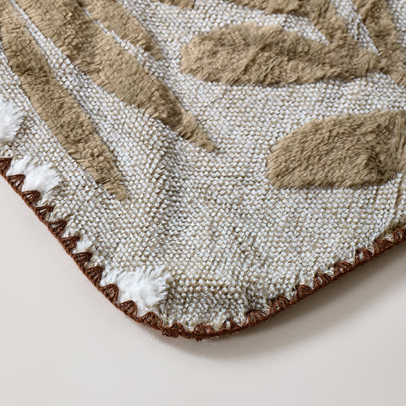 Modern Botanical Fleece Throw Blanket - image 21