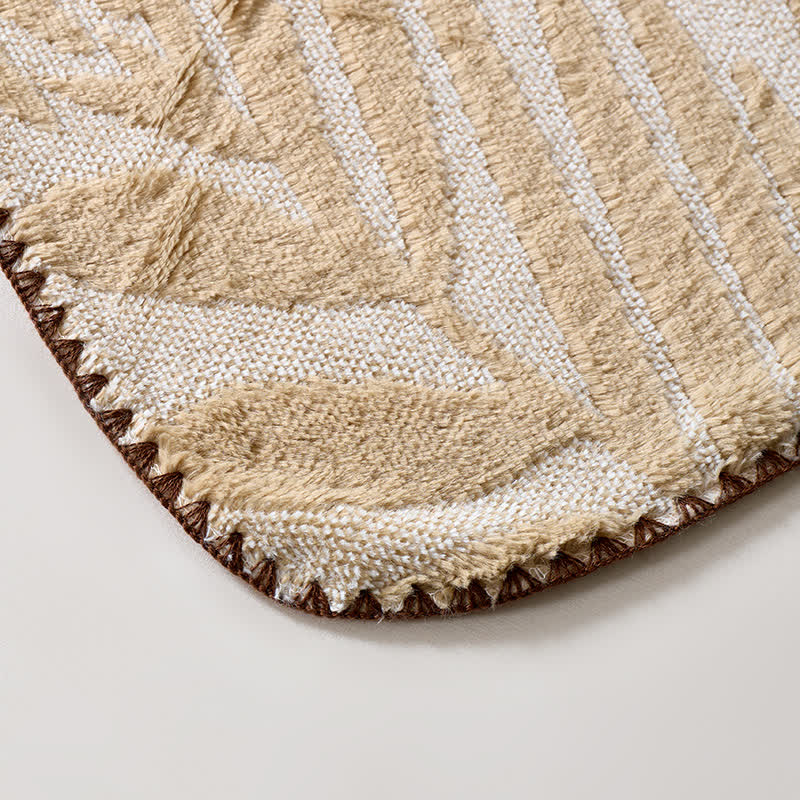 Modern Botanical Fleece Throw Blanket - image 12