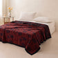 Burgundy Pumpkin Halloween Reversible Cotton Blanket - image 3