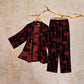 Halloween Pumpkin Cotton Kimono Pajama Set - image 10
