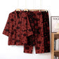 Halloween Pumpkin Cotton Kimono Pajama Set - image 0