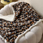 Classic Leopard Fluffy Sherpa Throw Blanket - image 4