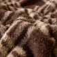 Plaid Grid Plush Fleece Throw Blanket - image 8