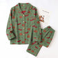 Halloween Pumpkin Bat Cotton Loungewear Set - image 9