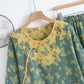 Pastoral Butterfly Cotton Gauze Lounge Set - image 2