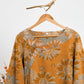 Oriental Sunflower Cotton Pajama Set - image 1