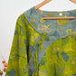 Oriental Ginkgo Leaf Cotton Pajama Set - image 2