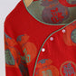 Festive Red Cotton Fortune Print Pajama Set - image 2