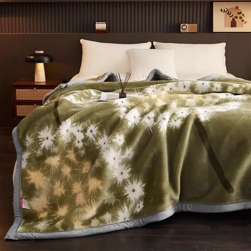 Dandelion Cozy Fleece Throw Blanket - image 3