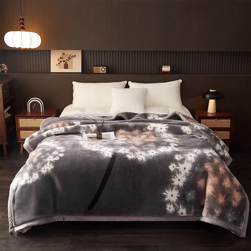 Dandelion Cozy Fleece Throw Blanket - image 10