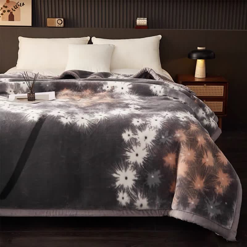 Dandelion Cozy Fleece Throw Blanket - image 9