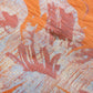 Reversible Orange & Blue Flower Cotton Quilt - image 17